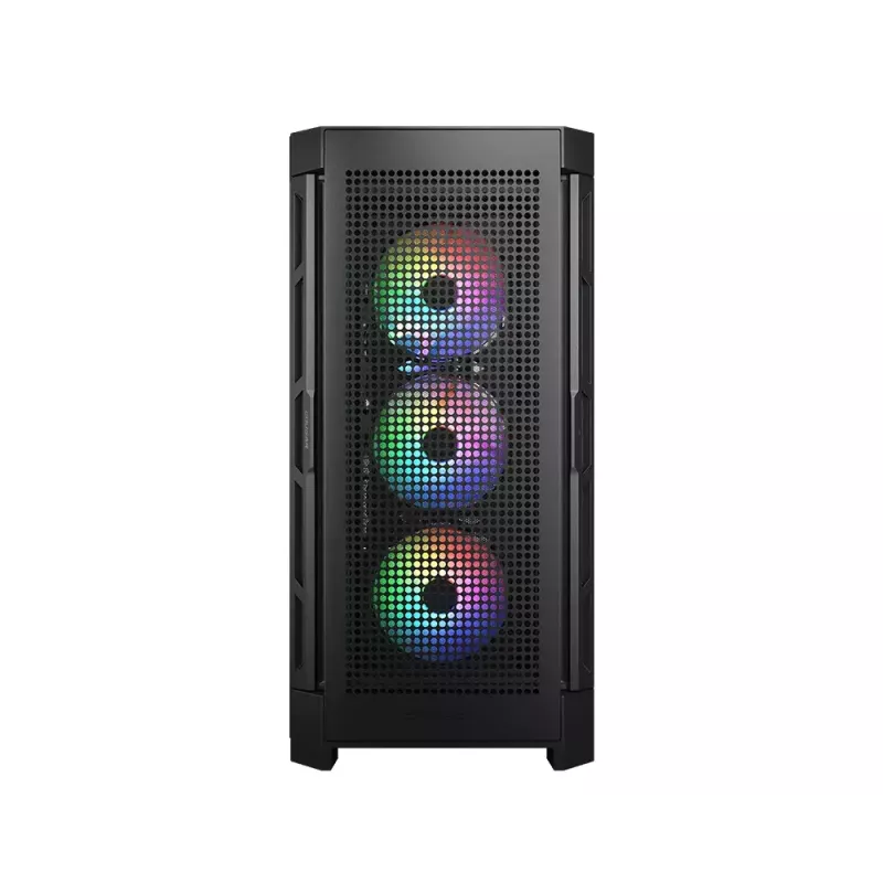 PC korpusas COUGAR DUOFACE PRO RGB CGR-DUOFACE PRO RGB Midi bokštas Juodas