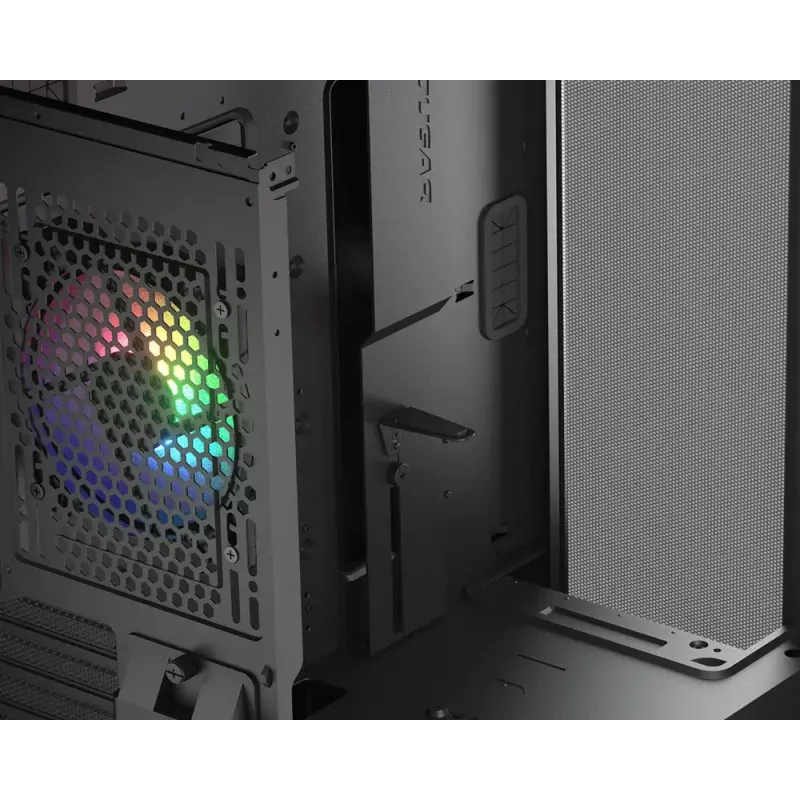 PC korpusas COUGAR DUOFACE PRO RGB CGR-DUOFACE PRO RGB Midi bokštas Juodas