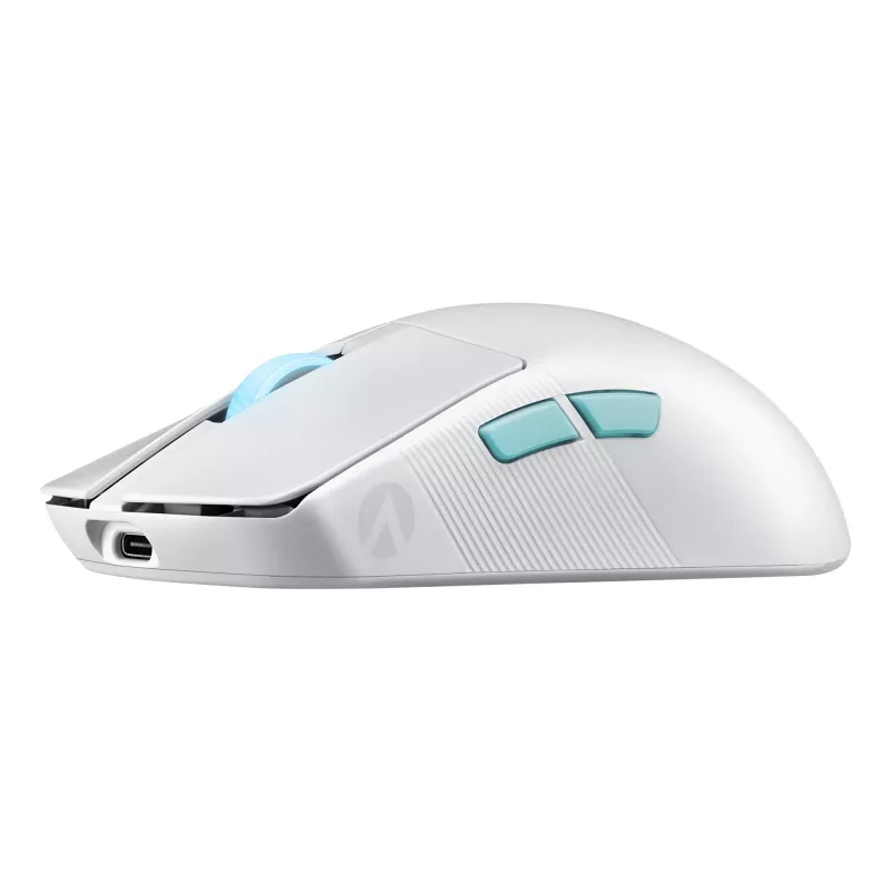 ASUS ROG Harpe Ace Aim Lab Edition pelė Žaidimų Abipusė RF belaidis + Bluetooth + USB Type-C Optomechaninė 36000 DPI