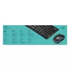 LOGITECH Wireless Desktop Mk270 - belgiškas AZERTY išdėstymas