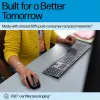 HP 725 belaidė klaviatūra, kelių įrenginių, įkraunama, pilno dydžio (100%), RF belaidis + Bluetooth, juoda
