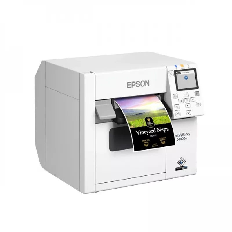 Epson CW-C4000e (mk) etikečių spausdintuvas Rašalinis Spalvotas 1200 x 1200 DPI 102 mm/s Laidinis