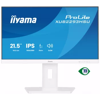 Monitorius iiyama ProLite XUB2293HSU-W7 54.6 cm (21.5 colių) 1920 x 1080 pikselių Full HD LED baltas