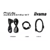 Monitorius iiyama ProLite XUB2293HSU-W7 54.6 cm (21.5 colių) 1920 x 1080 pikselių Full HD LED baltas