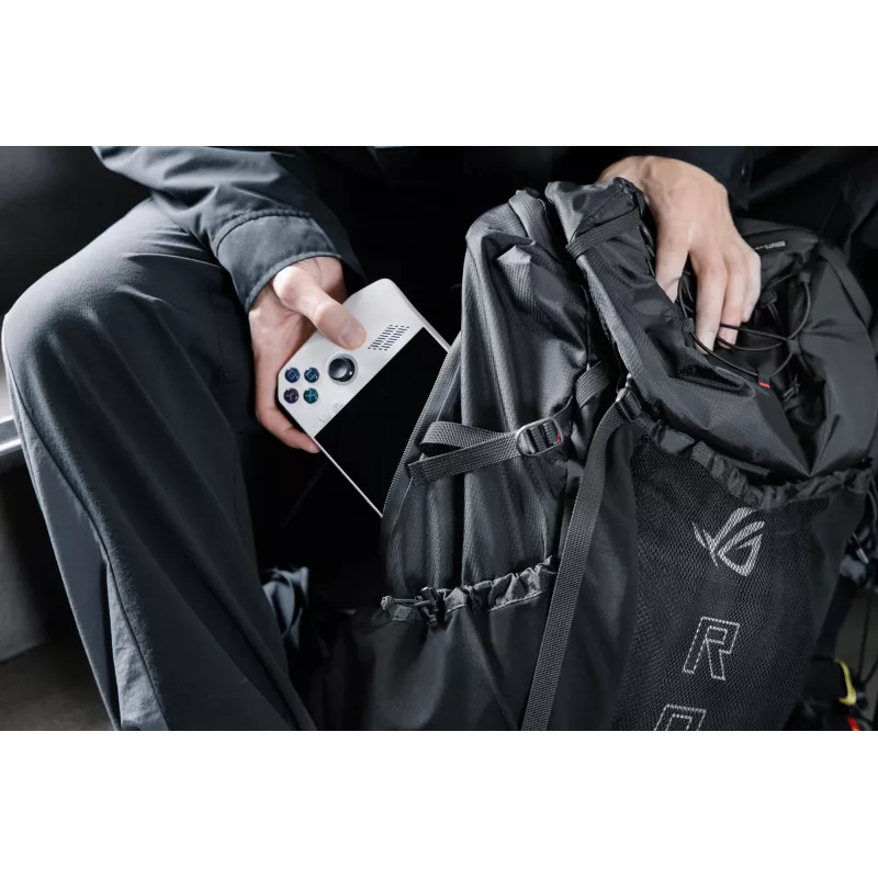 ASUS ROG Archer ErgoAir kuprinė Gaming kuprinė Juoda EVA (etileno vinilo acetatas), Likra, Nailonas