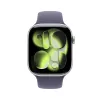 Išmanusis laikrodis Apple Watch Series 11 GPS + Cellular 46mm sidabrinis aliuminio korpusas su Purple Fog Sport apyranke - S/M