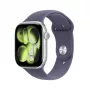 Išmanusis laikrodis Apple Watch Series 11 GPS + Cellular 46mm sidabrinis aliuminio korpusas su Purple Fog Sport apyranke - S/M