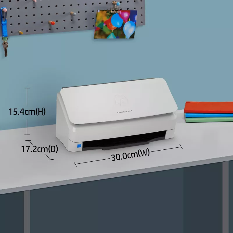 HP Scanjet Pro 3000 s4 lakštinis skaitytuvas 600 x 600 DPI A4 juodas, baltas