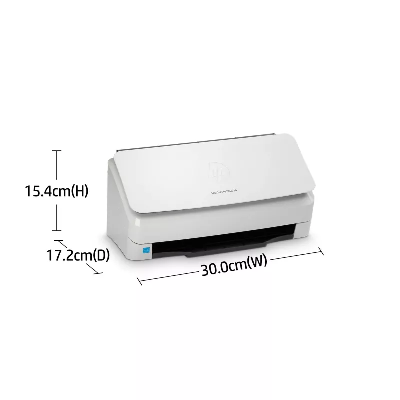 HP Scanjet Pro 3000 s4 lakštinis skaitytuvas 600 x 600 DPI A4 juodas, baltas