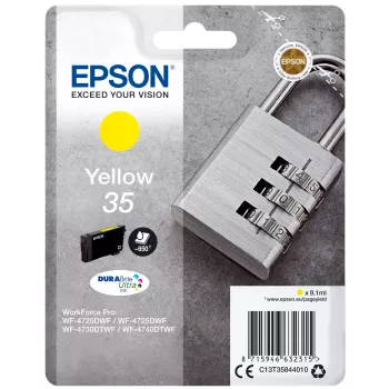 Epson DURABrite Ultra geltonas rašalo kasetė C13T35844010
