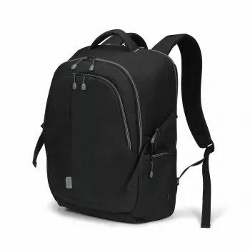 DICOTA Eco- 14-15.6 col. nešiojamojo kompiuterio kuprinė - Juoda / 600D perdirbtas PET