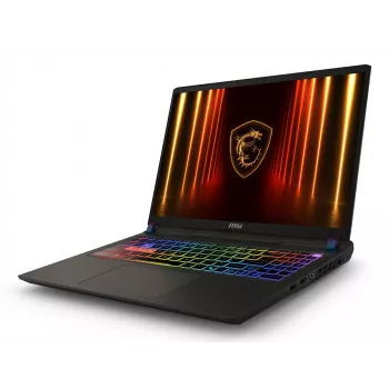 Nešiojamas kompiuteris MSI Vector 16 HX AI A2XWIG-048DE Intel Core Ultra 9 275HX 40,6 cm (16 col.) Quad HD+ 32 GB DDR5-SDRAM 1 TB SSD NVIDIA GeForce RTX 5080 Wi-Fi 6E (802.11ax) Windows 11 Home Pilka