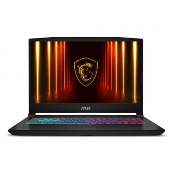 Nešiojamas kompiuteris MSI Katana 15 HX B14WFK-487 Intel® Core™ i7-14650HX 39.6 cm (15.6 inch) Full HD 16 GB DDR5 512 GB SSD NVIDIA GeForce RTX 5060 Wi-Fi 6E Windows 11 Home Juoda