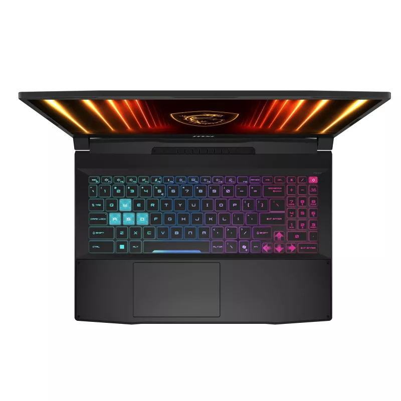MSI Katana 15 HX B14WFK-487 nešiojamasis kompiuteris Intel Core i7-14650HX, 39,6 cm (15,6 colio) Full HD 144 Hz, 16 GB DDR5-SDRAM, 512 GB SSD, NVIDIA GeForce RTX 5060, Windows 11 Home, juodas