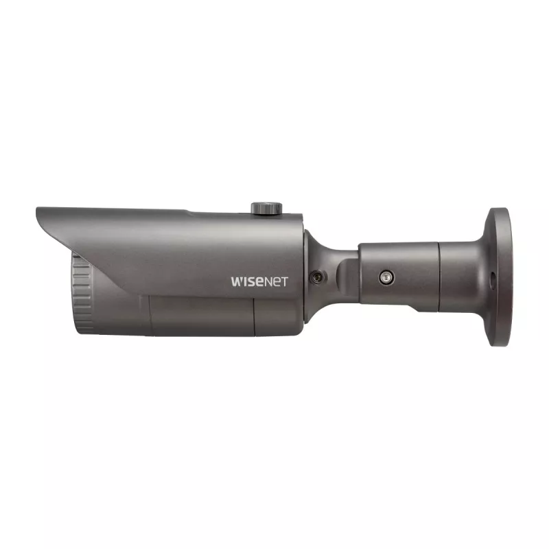 Hanwha QNO-7012R lauko IP stebėjimo kamera (cilindrinė), 4 MP, PoE, IR, IP66, IK10, pilka