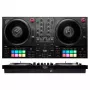 Hercules INPULSE T7 Black DJ valdiklis – 3,5 mm / 6,35 mm ausinėms, USB kabelis, 652×350×90 mm