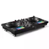 Hercules INPULSE T7 Black DJ valdiklis – 3,5 mm / 6,35 mm ausinėms, USB kabelis, 652×350×90 mm