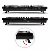 Hercules INPULSE T7 Black DJ valdiklis – 3,5 mm / 6,35 mm ausinėms, USB kabelis, 652×350×90 mm