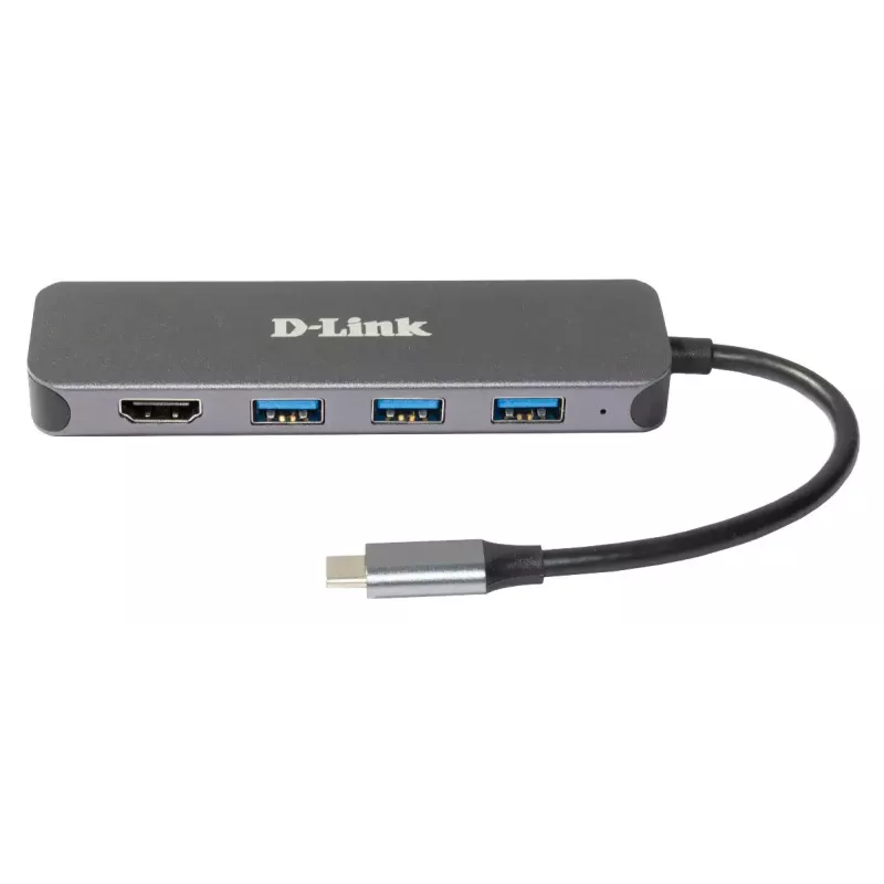 D-Link DUB-2333 5-in-1 USB-C stotelė su HDMI ir Power Delivery