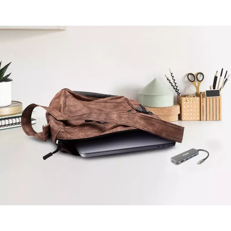 D-Link DUB-2333 5-in-1 USB-C stotelė su HDMI ir Power Delivery