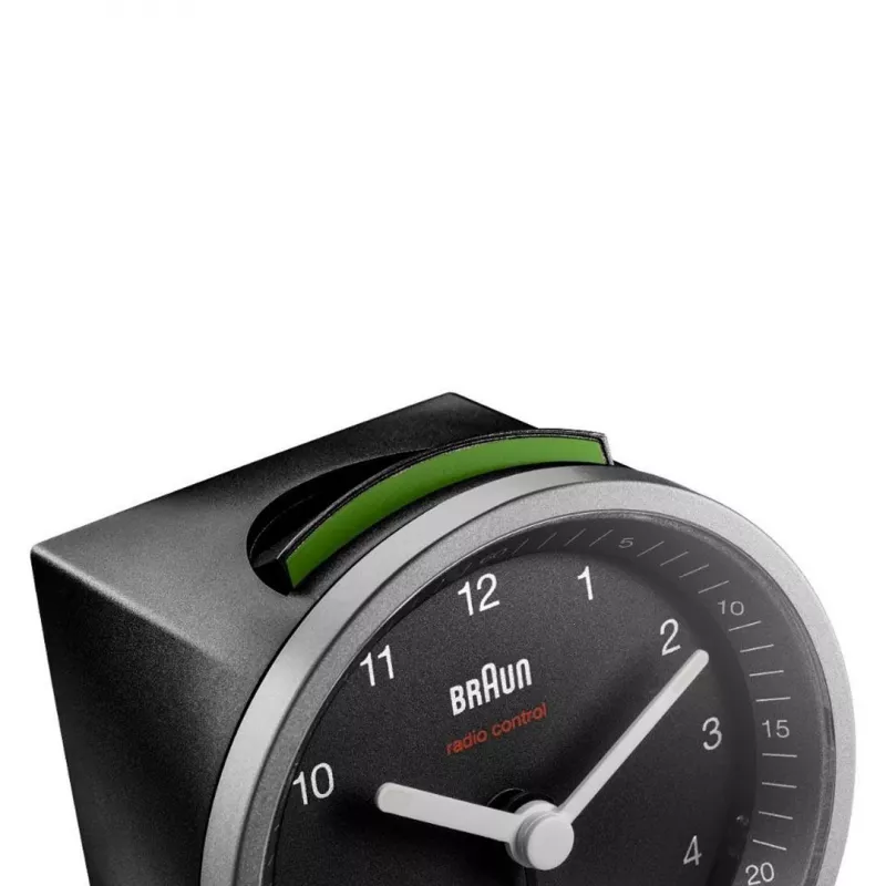 Braun BC07SB-DCF Kvarcinis radijo signalo žadintuvas, juodas, sidabrinis