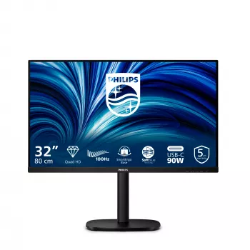 Philips 32B2U3601/00 monitor 80 cm (31,5 colio) 2560 x 1440 pikselių Quad HD LCD juodas