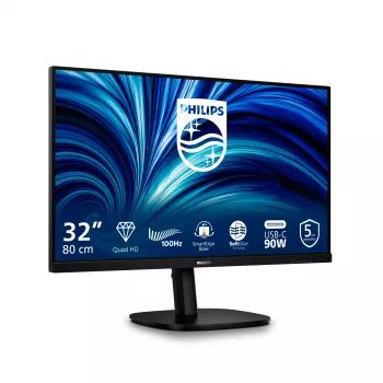 Philips 32B2U3601/00 monitor 80 cm (31,5 colio) 2560 x 1440 pikselių Quad HD LCD juodas