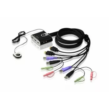 ATEN CS692 2-Port USB HDMI KVM jungiklis su garsu