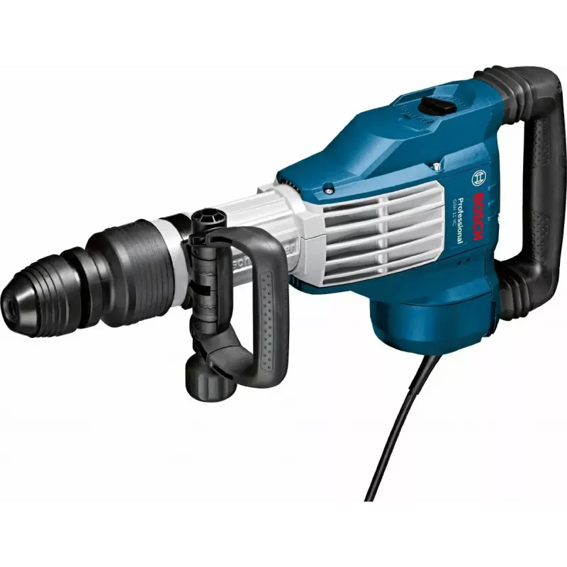 Perforatorius Bosch GSH11VC juodas mėlynas nerūdijantis plienas 1700 W