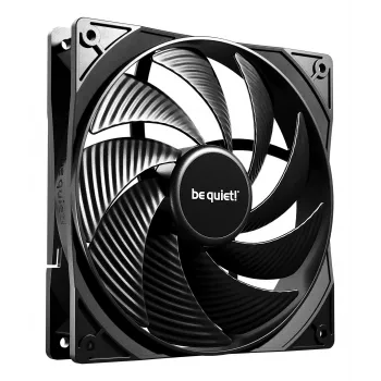 be quiet Pure Wings 3 140mm PWM high-speed Triple Pack | 3 vnt. 14 cm kompiuterio korpuso ventiliatoriai juodi
