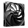 be quiet Pure Wings 3 140mm PWM high-speed Triple Pack | 3 vnt. 14 cm kompiuterio korpuso ventiliatoriai juodi