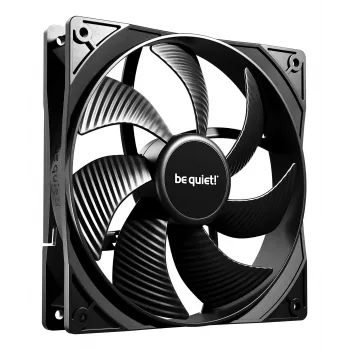 be quiet! Pure Wings 3 140mm PWM 3 vnt. komplektas – 14 cm korpuso ventiliatorius, juodas