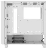 CORSAIR 3000D RGB Airflow vidutinis bokštinis kompiuterio korpusas – baltas