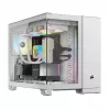 CORSAIR korpusas Icue Link 2500X RGB Micro ATX dviejų kamerų baltas