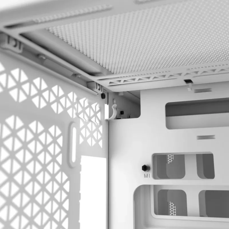 CORSAIR korpusas Icue Link 2500X RGB Micro ATX dviejų kamerų baltas