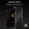 CORSAIR 5000T Mid-Tower kompiuterio korpusas – juodas