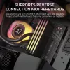 CORSAIR 5000T Mid-Tower kompiuterio korpusas – juodas