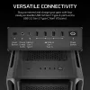CORSAIR 5000T Mid-Tower kompiuterio korpusas – juodas