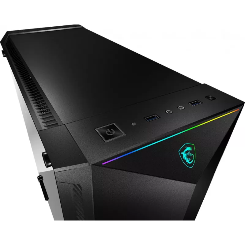 Gaminio kompiuterio korpusas MSI MPG GUNGNIR 100 Midi Tower Juodas