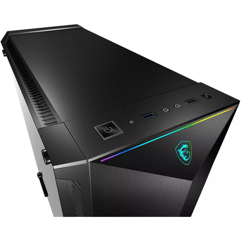 Gaminio kompiuterio korpusas MSI MPG GUNGNIR 100 Midi Tower Juodas