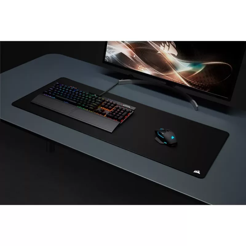 CORSAIR MM350 PRO Premium apsauginis nuo išsiliejimų audinio žaidimų pelės kilimėlis – Extended-XL