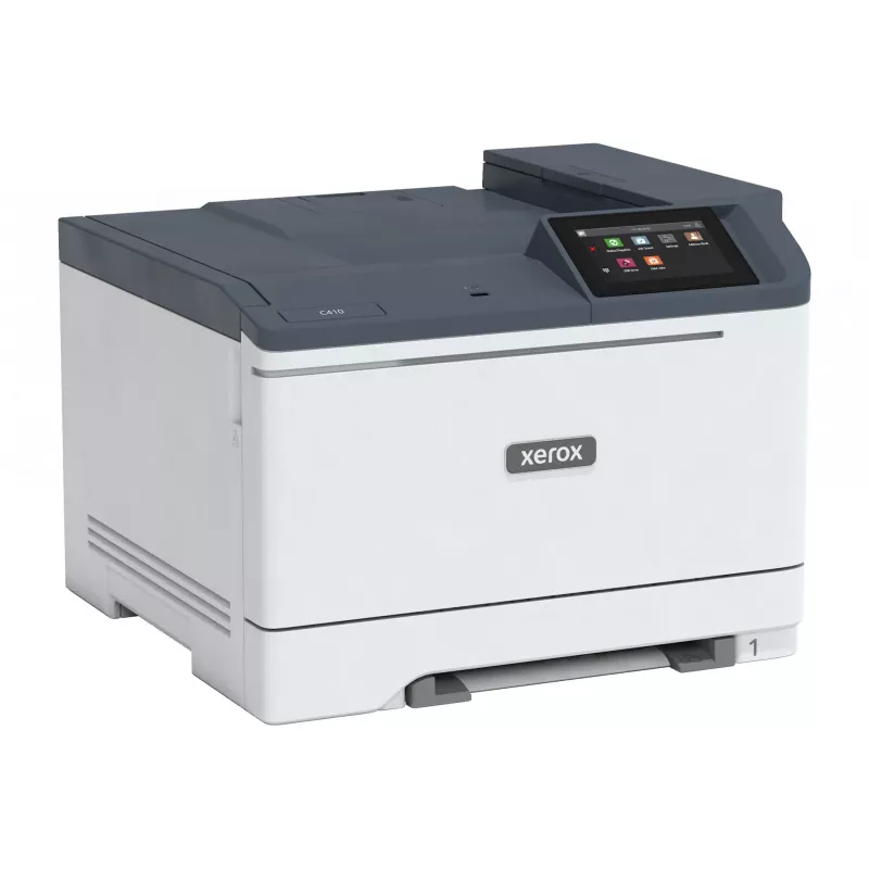Xerox C410 A4 spalvotas spausdintuvas, 40 ppm, automatinis dvipusis spausdinimas, PS3, PCL5e/6, 2 padėklai, 251 lapas