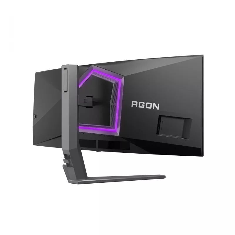Monitorius AOC AGON PRO AG346UCD 86,4 cm (34 col.) 3440 x 1440 pikselių Wide Quad HD QD-OLED juodas, pilkas