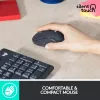 LOGITECH MK295 tylus belaidis rinkinys grafito spalvos AZERTY belgiškas