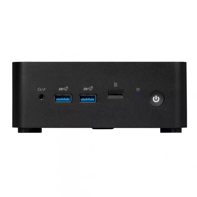 MSI Cubi NUC 1MG-019DE Mini PC, Intel Core 7 150U, 16 GB DDR5, 512 GB SSD, Windows 11 Pro, juoda