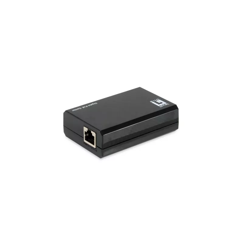 LevelOne Gigabit PoE bt į USB-C PD 3.0 skirstytuvas, IEEE 802.3af/at/bt, 10/100/1000Base-T(X), juodas