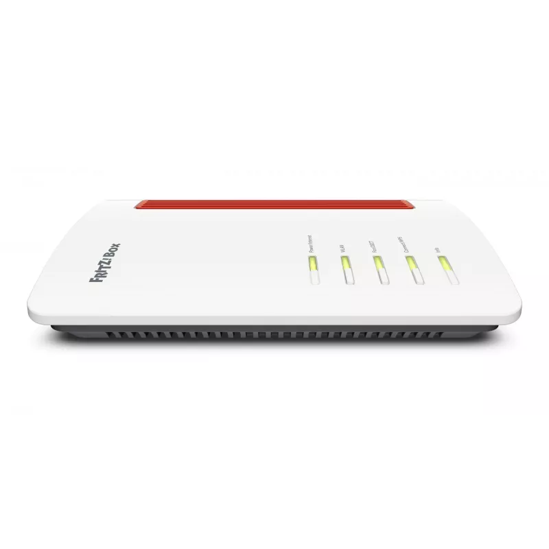 Belaidis maršrutizatorius FRITZ!Box 4690, Wi-Fi 7, dvejopos juostos (2,4 GHz / 5 GHz), raudonas, baltas