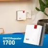 Tinklo kartotuvas 20003116, Wi-Fi 7, dviejų juostų, Gigabit Ethernet, raudonai baltas