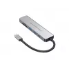 Conceptronic DONN02G nešiojamojo kompiuterio dokas / prievadų replikatorius USB 3.2 Gen 1 (3.1 Gen 1) Type-C aliuminis