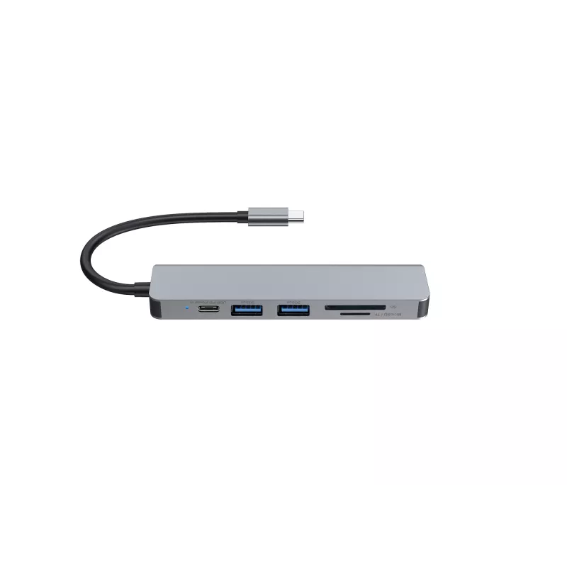 Conceptronic DONN02G nešiojamojo kompiuterio dokas / prievadų replikatorius USB 3.2 Gen 1 (3.1 Gen 1) Type-C aliuminis